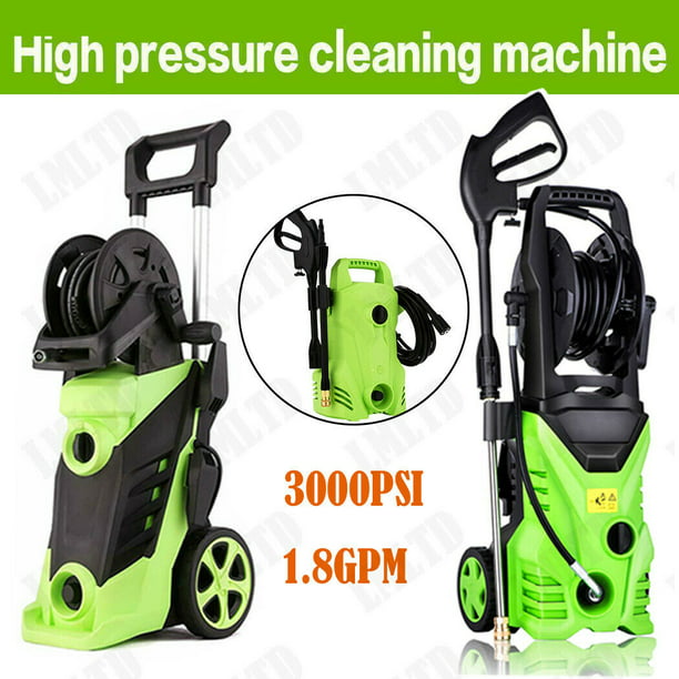 Newest 3000PSI 1.8GPM Electric Pressure Washer High Power Water Cleaner Sprayer*